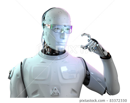 artificial intelligence robot or cyborg empty hand artificial intelligence robot or cyborg empty hand 83372330