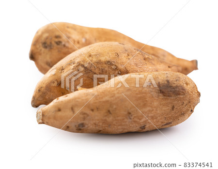 Sweet potato sweet potato sweet potato cut back clipping path sweet potato isolated サツマイモ 切り抜き 83374541