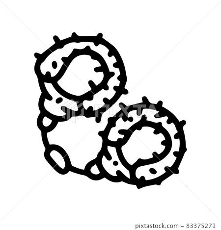 fur handcuffs line vector doodle simple icon fur handcuffs line vector doodle simple icon 83375271