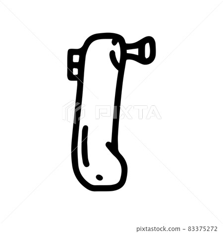 clitoral satisfyer line vector doodle simple icon clitoral satisfyer line vector doodle simple icon 83375272