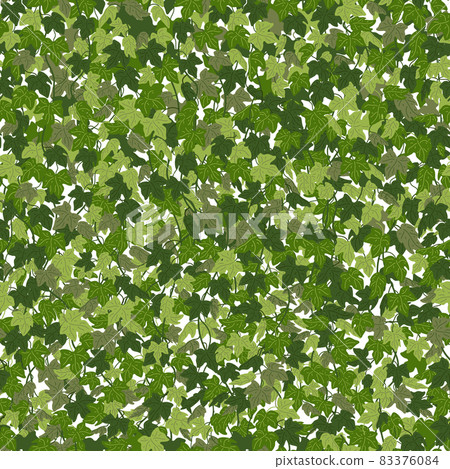 Ivy background, green creeper vines curtain. Vector illustration in flat cartoon style. Ivy background, green creeper vines curtain. Vector illustration in flat cartoon style. 83376084