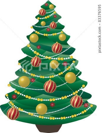 Christmas tree gradation alone Christmas tree gradation alone 83376595