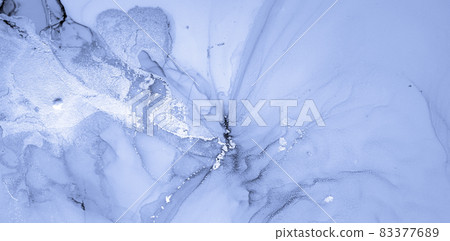 Ink Colours Mix. Fluid Wave Wallpaper. Indigo Ink Colours Mix. Fluid Wave Wallpaper. Indigo 83377689