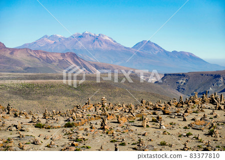 Volcano in the Andes near Arequipa, Peru Volcano in the Andes near Arequipa, Peru 83377810