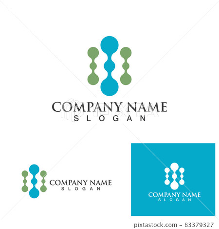 Molecule vector illustration design Molecule vector illustration design 83379327