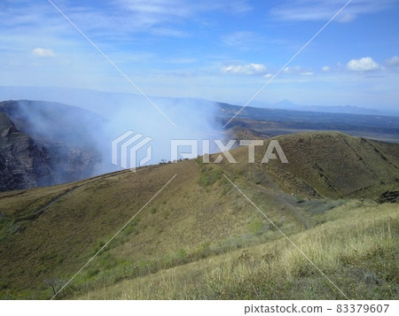 fume of Masaya Volcan crater, Masaya, Nicaragua fume of Masaya Volcan crater, Masaya, Nicaragua 83379607