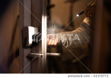 Crime man thief invasion 83379773