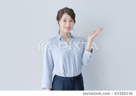 Portrait of a young woman with a white background Photographing cooperation: Japanese language school attached to Chuo College of Technology Portrait of a young woman with a white background Photographing cooperation: Japanese language school attached to Chuo College of Technology 83380236