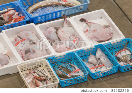 [Fish market auction anglerfish] 83382236