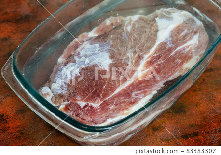 Homemade Capicola (coppa). Dry-cured pork loin step-by-step reci Homemade Capicola (coppa). Dry-cured pork loin step-by-step reci 83383307