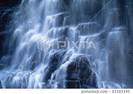 Valley waterfall Bandokoro Otaki 83383345