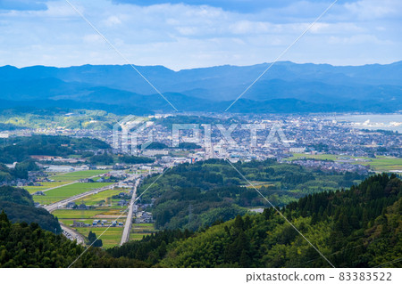 （到冰見）二條山展望台 View 二條山萬葉線 高岡市富山 83383522