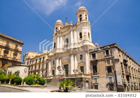 St. Francis of Assisi Immaculate church, Catania, Sicily, Italy St. Francis of Assisi Immaculate church, Catania, Sicily, Italy 83384932