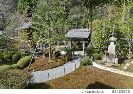 Jakkoin overlooking the garden from the main hall, Ohara, Sakyo-ku, Kyoto Jakkoin overlooking the garden from the main hall, Ohara, Sakyo-ku, Kyoto 83385956