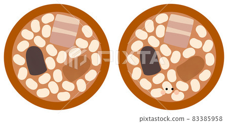 Fabada Asturiana with and without face 83385958