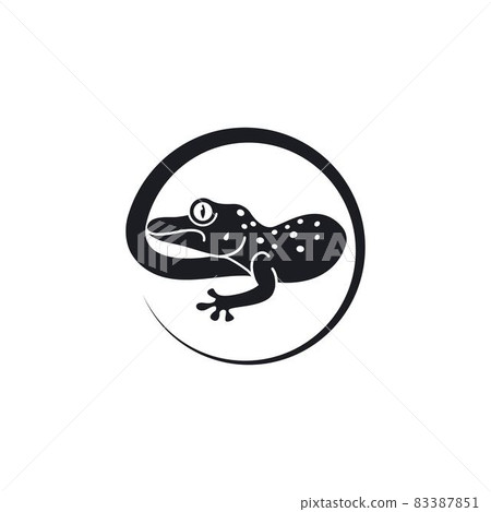 Gecko vector icon illustration design 83387851