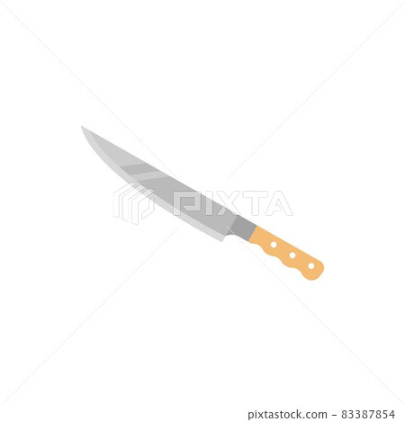 kitchen knife or blade vector icon illustration design template 83387854