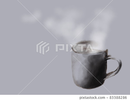 Hand drawn illustration of hot drink Hand drawn illustration of hot drink 83388286