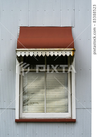 Red Iron Window Awning 83388523