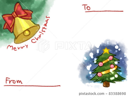 Christmas bell and tree 83388698