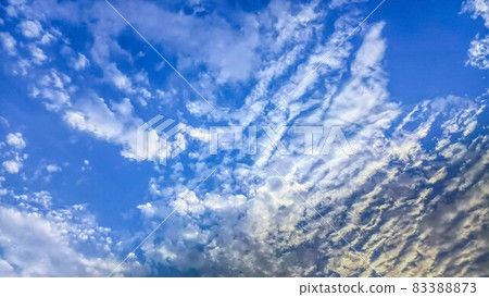 Autumn sky, autumn clouds. Autumn sky, autumn clouds. 83388873