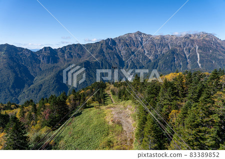 Shin-Hotaka Ropeway and surrounding facilities and scenery Shin-Hotaka Ropeway and surrounding facilities and scenery 83389852