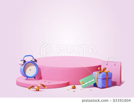 Display podium for shopping sale 83391804