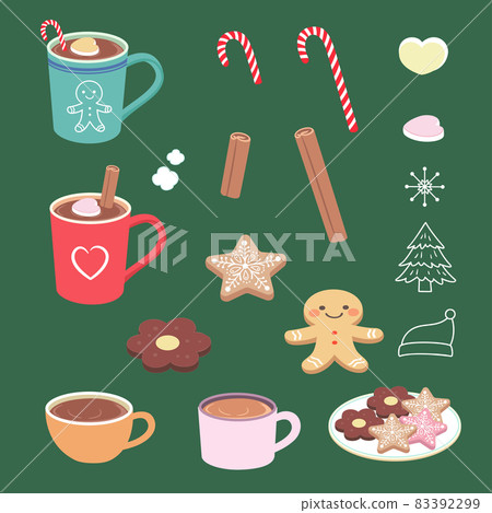 馬克杯日本肉桂棒、年糕乾等。 83392299