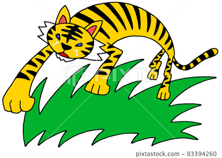 老虎新年賀卡設計 老虎新年賀卡設計 83394260