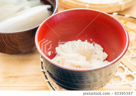 加水壓碎的糍粑 加水壓碎的糍粑 83395387