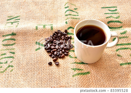 Coffee coffee coffee beans morning coffee coffee image coffee material 83395528