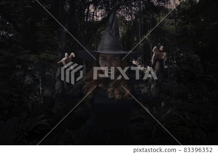 Halloween mystery concept 83396352