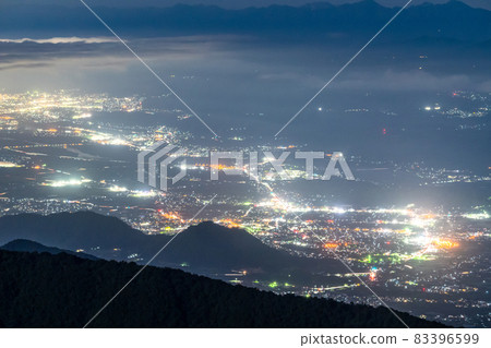 《Nagano Prefecture》 View of the sky, the sea of clouds at sunset 《Nagano Prefecture》 View of the sky, the sea of clouds at sunset 83396599