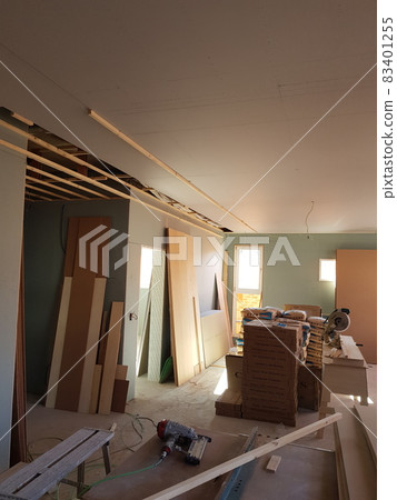 Construction site, construction, carpentry, carpenter, residence, model Construction site, construction, carpentry, carpenter, residence, model 83401255