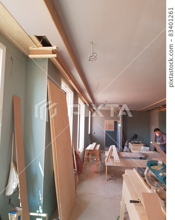 建築工地,建築,木工,木匠,住宅,模型 建築工地,建築,木工,木匠,住宅,模型 83401261