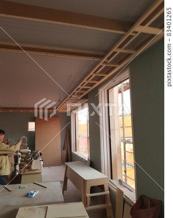建築工地,建築,木工,木匠,住宅,模型 建築工地,建築,木工,木匠,住宅,模型 83401265