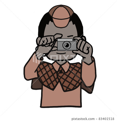 拿著相機的中年偵探(男2) 拿著相機的中年偵探(男2) 83401518