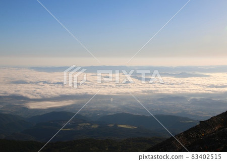 從Azuma Kofuji遠眺，雲海（福島市） 83402515