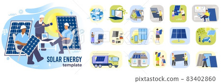 Solar Energy Compositions Set Solar Energy Compositions Set 83402860