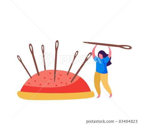 Pin Cushion Flat Composition Pin Cushion Flat Composition 83404823