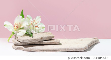 Background for cosmetic products of natural colors. Background for cosmetic products of natural colors. 83405818