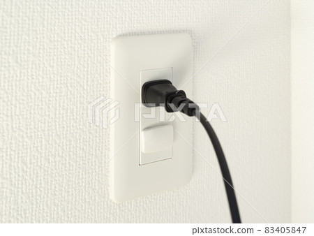 Outlet hole, outlet cover and power plug Electric fire prevention measures Wall outlet Electric shock prevention 83405847
