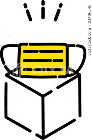 Icon 03 (mask virus prevention measures illness yellow icon) Icon 03 (mask virus prevention measures illness yellow icon) 83406340
