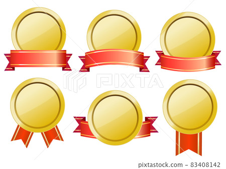 Ranking with golden label ribbon - Stock Illustration [83408142] - PIXTA