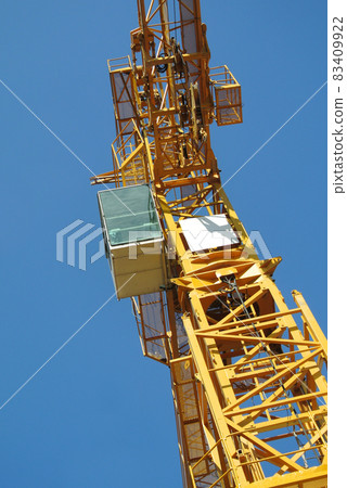 PERAK, MALAYSIA -FEBRUARY 02, 2016: Tower Crane used to lifting heavy load at construction site in Perak, Malaysia    83409922