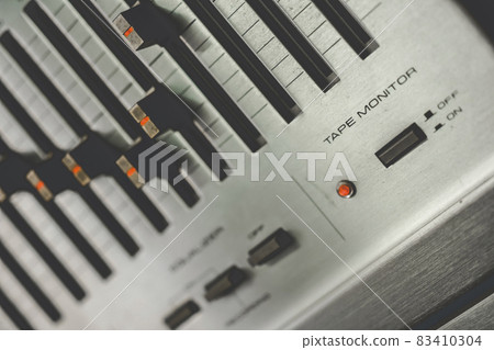 Vintage sound equipment, vintage color Vintage sound equipment, vintage color 83410304