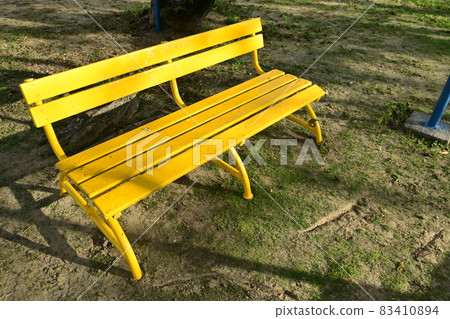 Park and freshly painted playset (bench) 83410894