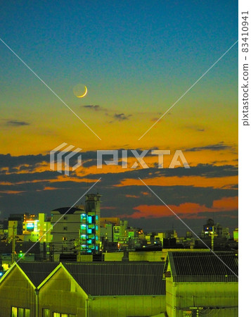 Dusk sky Dusk sky 83410941