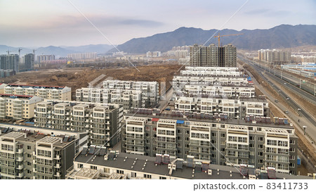 New residential area in Zhangjiakou, Hebei Province, China / Zhangjiakou, Hebei, China 83411733