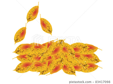 "Autumn leaves fallen leaves" and "falling leaves" red 83417098